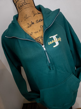 J Cavaliers Alpine Half Zip Pullover - Ladies Fit