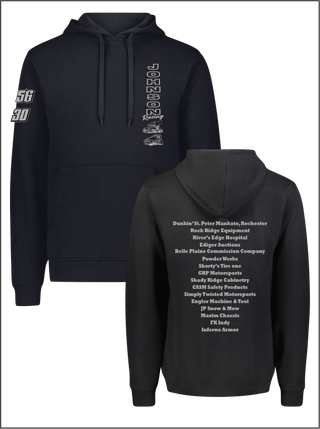 Johnson Racing Black Core Fleece Hoodie