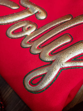 Jolly Red Crewneck Sweatshirt