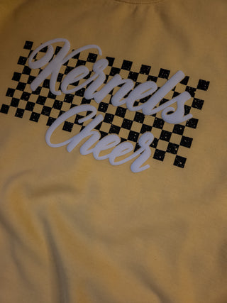 Kernels Cheer Puff Dyed Butter Crewneck Sweatshirt