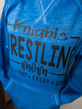 Knights Wrestling Mom Fleece Hoodie