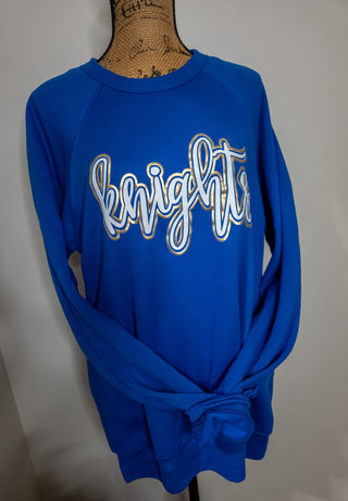 Knights Sparkle & Puff Sponge Fleece Crewneck Sweatshirt