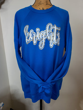 Knights Sparkle & Puff Sponge Fleece Crewneck Sweatshirt