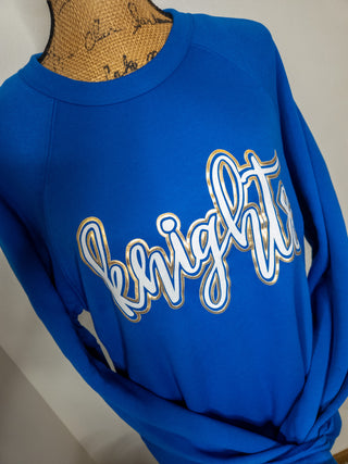 Knights Sparkle & Puff Sponge Fleece Crewneck Sweatshirt