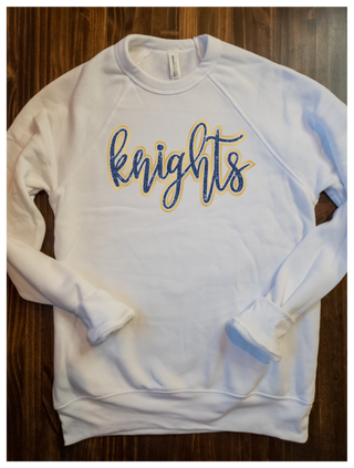 Knights Sparkle & Puff Sponge Fleece Crewneck Sweatshirt