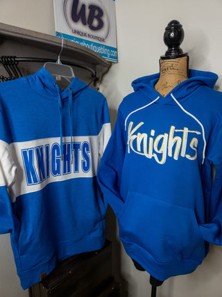 Knights Blue Sponge Fleece Hoodie