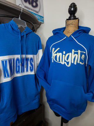 Knights Blue Sponge Fleece Hoodie