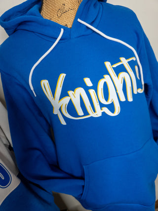 Knights Blue Sponge Fleece Hoodie