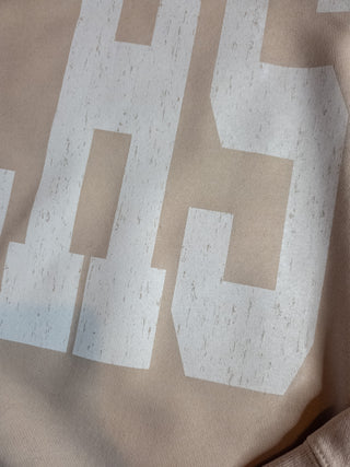 LHS Ivory Dyed Classic Crewneck Sweatshirt