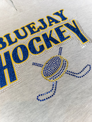 Bluejay Hockey Classic Rhinestone Hoodie