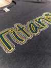 Titans Rhinestone Jersey Tee - ADULT MEDIUM
