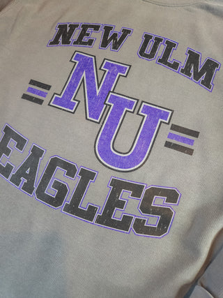 New Ulm Eagles Dyed Fleece Crewneck Sweatshirt
