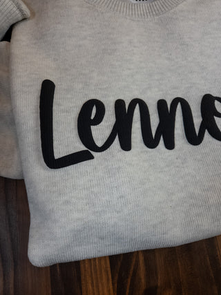 Lennox Pep Rally Ribbed Crewneck Sweatshirt