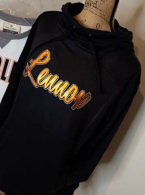 Orioles Lennox Rhinestone Fashion Fleece Hoodie