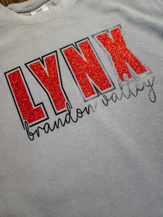 Lynx Brandon Valley Dyed Gray Crewneck Sweatshirt