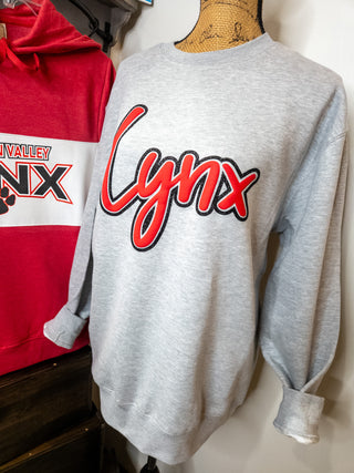 Lynx Puff Plush Crewneck Sweatshirt