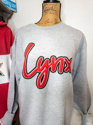 Lynx Puff Plush Crewneck Sweatshirt