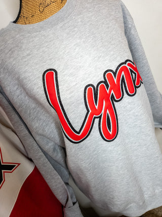 Lynx Puff Plush Crewneck Sweatshirt