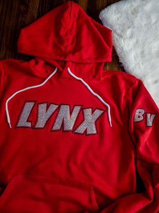 Lynx BV Red Sponge Fleece Hoodie
