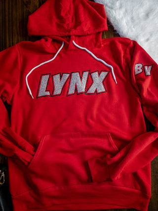 Lynx BV Red Sponge Fleece Hoodie