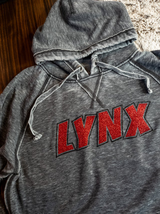 Lynx Sparkle Dark Smoke Zen Fleece Hoodie