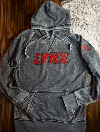 Lynx Sparkle Dark Smoke Zen Fleece Hoodie