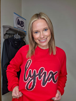 Lynx Sparkle & Puff Sponge Fleece Crewneck Sweatshirt