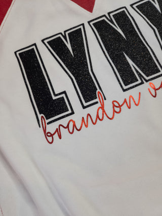 Lynx Brandon Valley Red League Crewneck - Ladies Fit