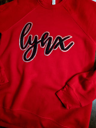 Lynx Sparkle & Puff Sponge Fleece Crewneck Sweatshirt