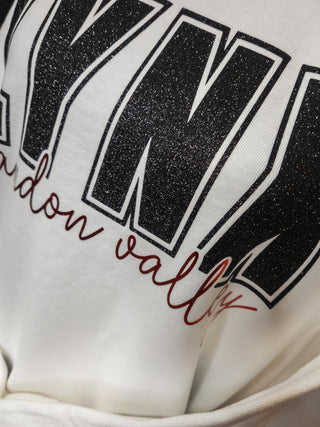 Lynx Brandon Valley Dyed White Crewneck Sweatshirt