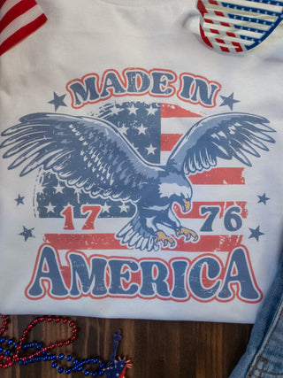 Made In America White Dyed Tee