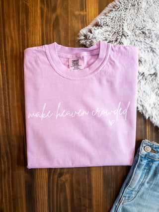Make Heaven Crowded Rose Quartz Dyed Tee