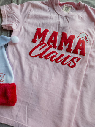 Mama Claus Puff Dyed Tee