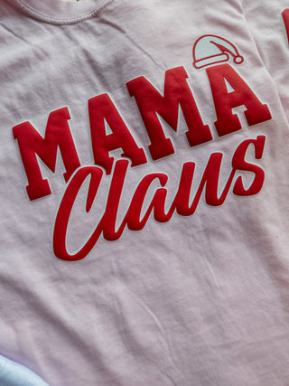 Mama Claus Puff Dyed Tee