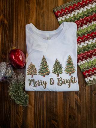 XL Merry And Bright Graphic Tee