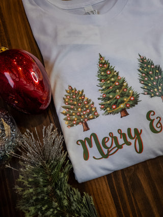 XL Merry And Bright Graphic Tee