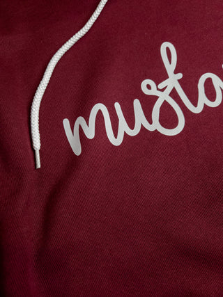 Mustangs Maroon Sponge Fleece Hoodie