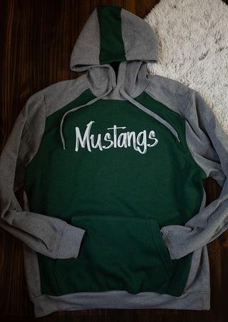 Mustangs Green Spirit Hoodie