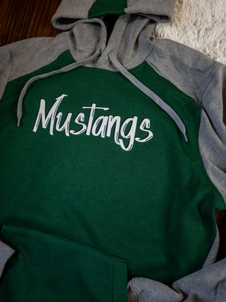 Mustangs Green Spirit Hoodie