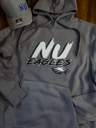 NU Eagles Graphite Core Fleece Hoodie