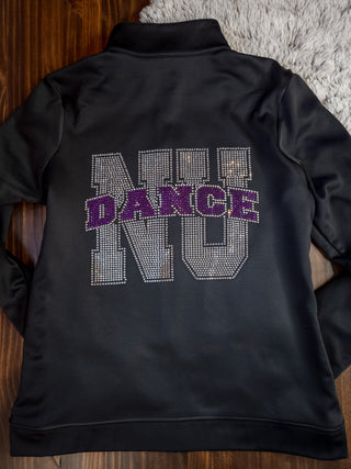 NU Dance Rhinestone Black Ladies Jacket