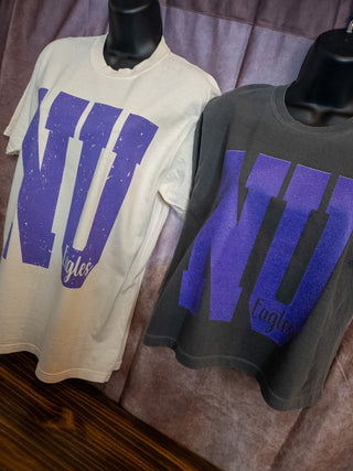 NU Eagles University Dyed Tee