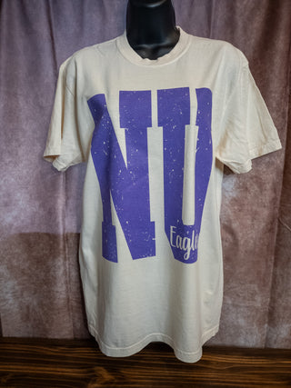 NU Eagles University Dyed Tee