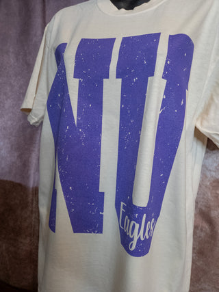 NU Eagles University Dyed Tee