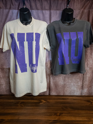 NU Eagles University Dyed Tee