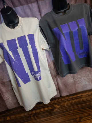 NU Eagles University Dyed Tee