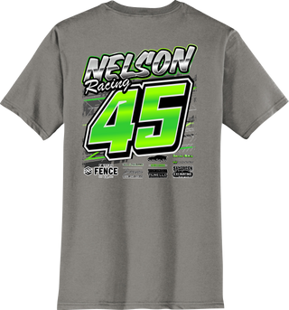 Nelson Racing Gray Tee