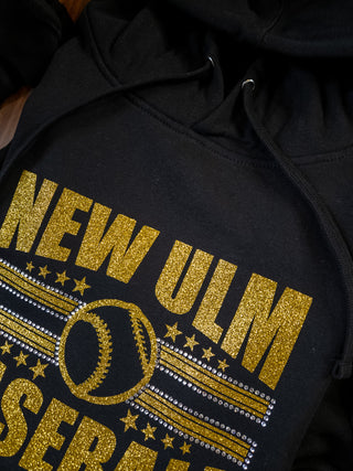 New Ulm Baseball Classic Rhinestone Hoodie