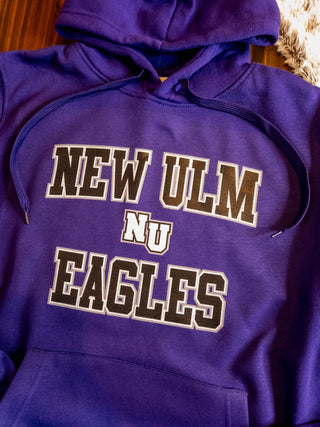 New Ulm Eagles Purple Core Fleece Hoodie