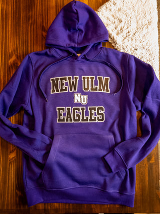 New Ulm Eagles Purple Core Fleece Hoodie